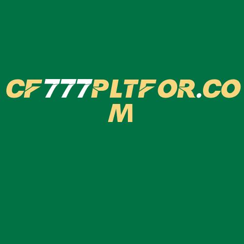 Logo da CF777PLTFOR